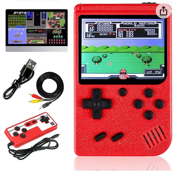 Portable Retro Video Game with 500 Classic FC Games 2.8-Inch Color Screen - Picture 1 of 3